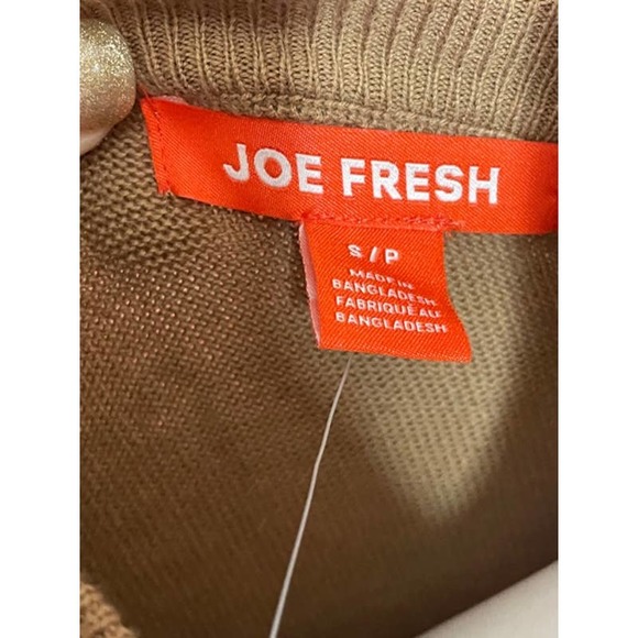 Joe Fresh Brown Pullover Sweater Size Small NWT - Picture 5 of 5